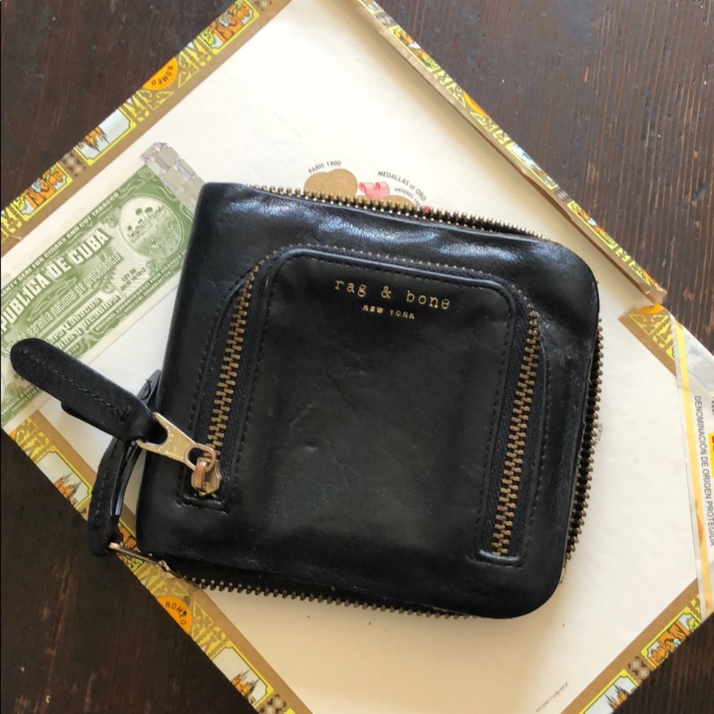Rag & Bone zip around wallet